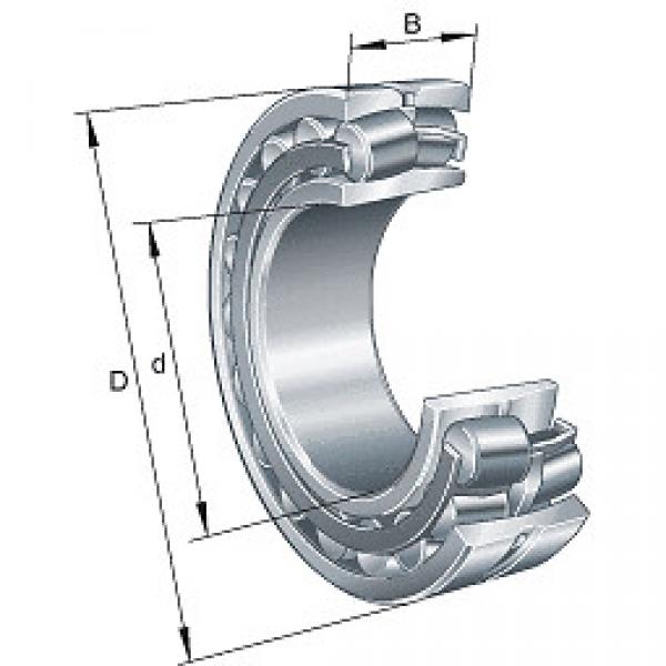 22220-E1A-K-M-C3 FAG Spherical roller bearing #1 image