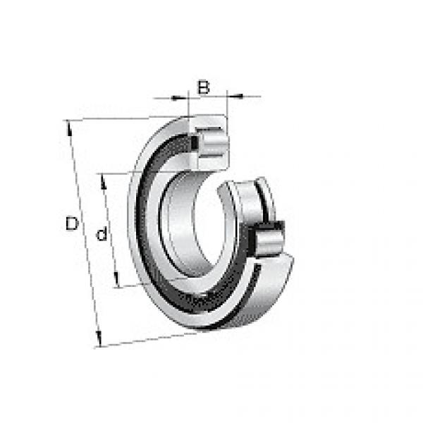 NUP315-E-M1-C3 FAG Cylindrical roller bearing #1 image