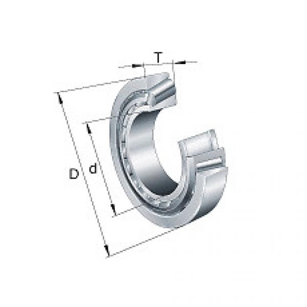KL44649-L44610-CZ FAG Tapered Roller Bearing Single Row #1 image