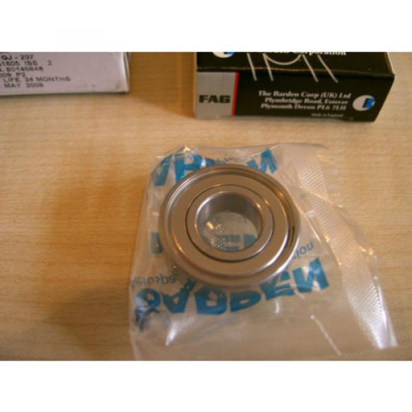 FAG Aerospace Super Precision bearing: SR8SS5 Imperial deep groove shielded NOS #3 image