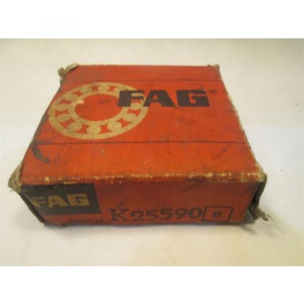 FAG Tapered Roller Bearing Cone K25590 Box marked K25590B #1 image