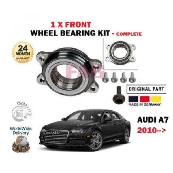 FOR AUDI A7 + S7 RS7 TDI TFSI QUATTRO 2010 &gt;NEW FAG 1 X FRONT WHEEL BEARING KIT #1 image