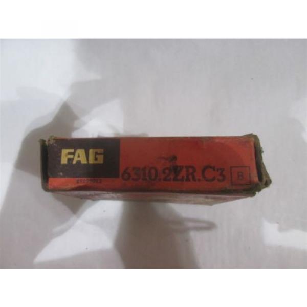 FAG Ball Bearing 6310.2ZR.C3 Double Shield Box Marked 310SS #1 image