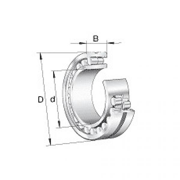 NNU4920-S-M-SP FAG Cylindrical roller Bearings NNU49..-S, non-locating bearing, #1 image