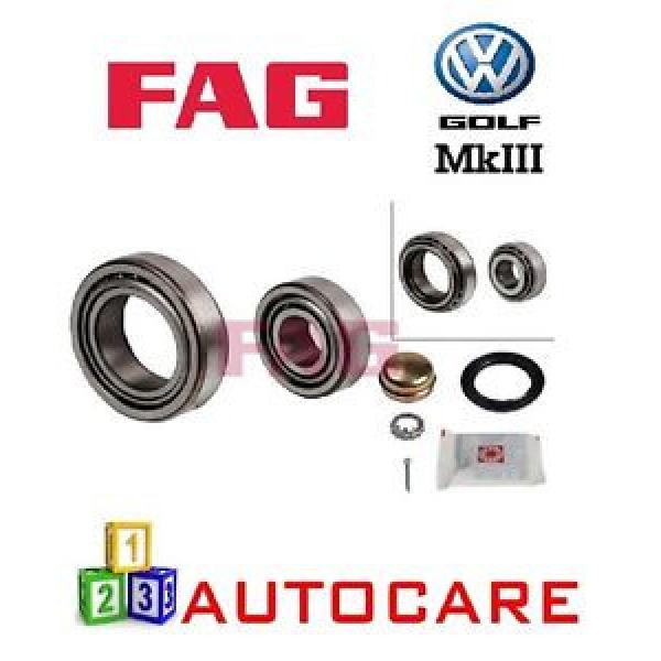 FAG Rear Wheel Bearing Kit For VW Golf MK3 (91-97) #1 image